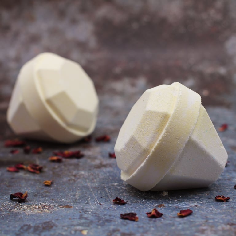 African Bath Gem - Natural Mineral Spa Stone for Home Spa Decor and Relaxation