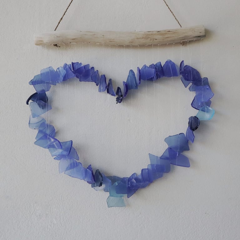 Decorative Blue Love Chime - Handcrafted Sound Enhancer