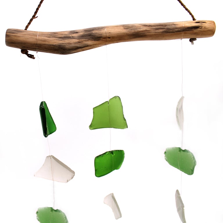 3-Piece Jewelry Set - Green & White - Three Drop