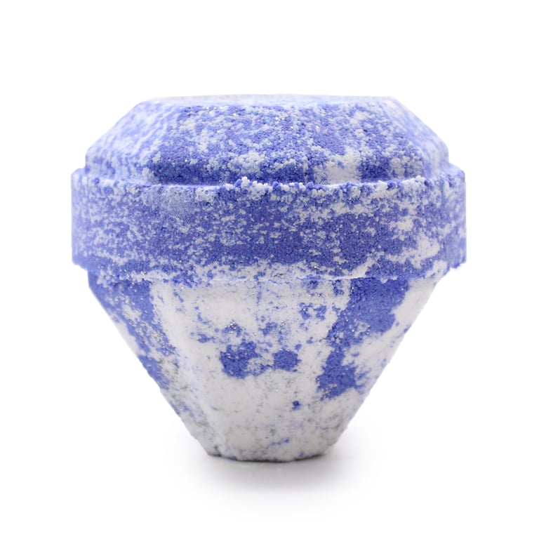 Gemstone Bath Bomb - Raspberry & Pomegranate Scented Luxury Bathing Experience