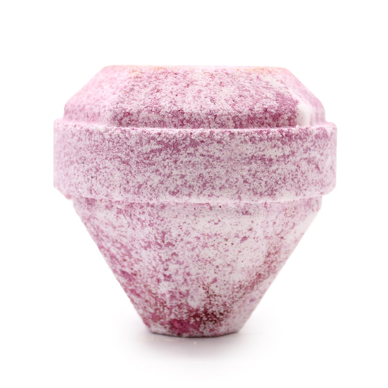 Gemstone Very Berry Scented Bath Bomb for Relaxation and Bliss