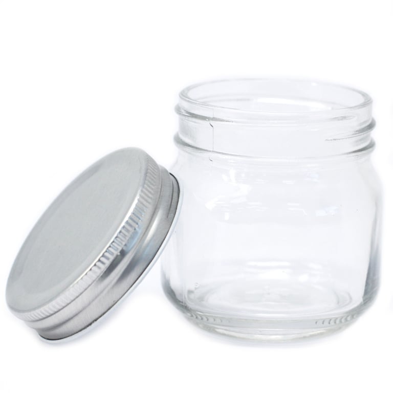 Glass Squar Jar - Four Sides Container Storage for Kitchen Organizing and Home Garden Use