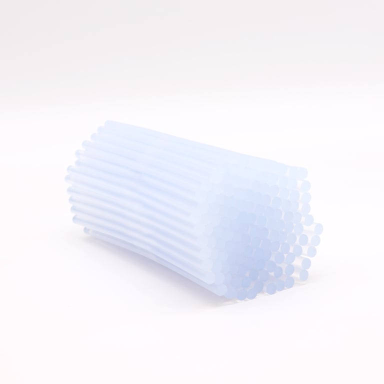 Premium Quality 7mm Hot Melt Glue Sticks - TE-3 High Performance Adhesive Sticks (20cm x 125)