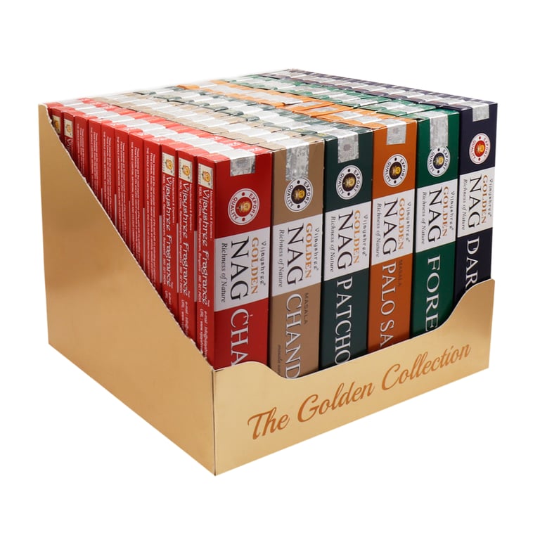 15g Assorted Fragrance Sampler Box - Golden Collection by Brand Name