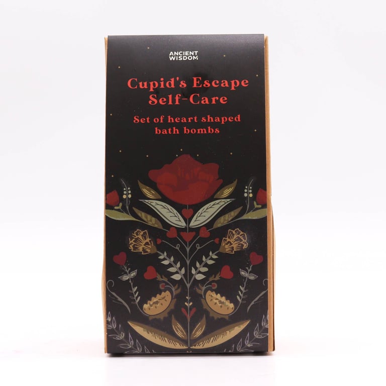 Cupid s Escape Self Care Bath Heart Gift Set - Romantic Relaxation Essentials for Couples