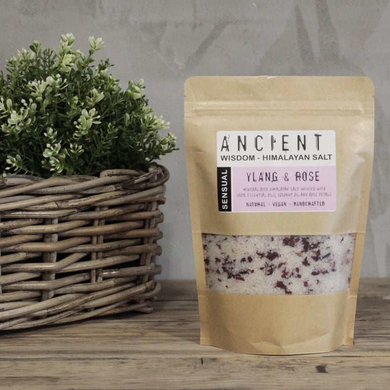 Himalayan Bath Salt Blend 500g - Natural Relaxing Sensual Spa Quality Soak