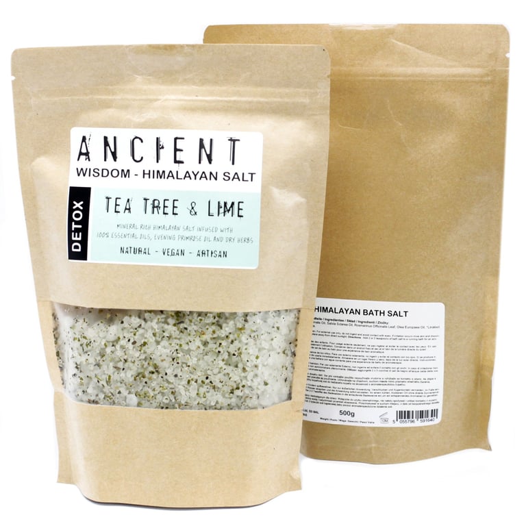 Himalayan Bath Salt Blend 500g - Natural Detoxifying Bath Salts for Relaxation and Renewal