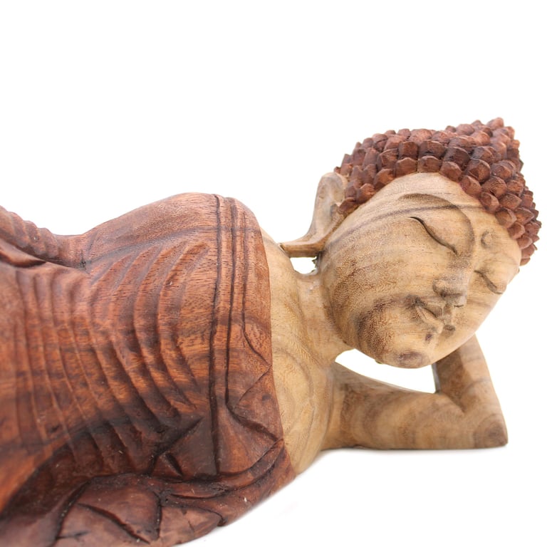 50cm Sleeping Buddha Statue - Decorative Home Accessory