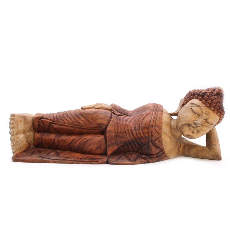 50cm Sleeping Buddha Statue - Decorative Home Accessory