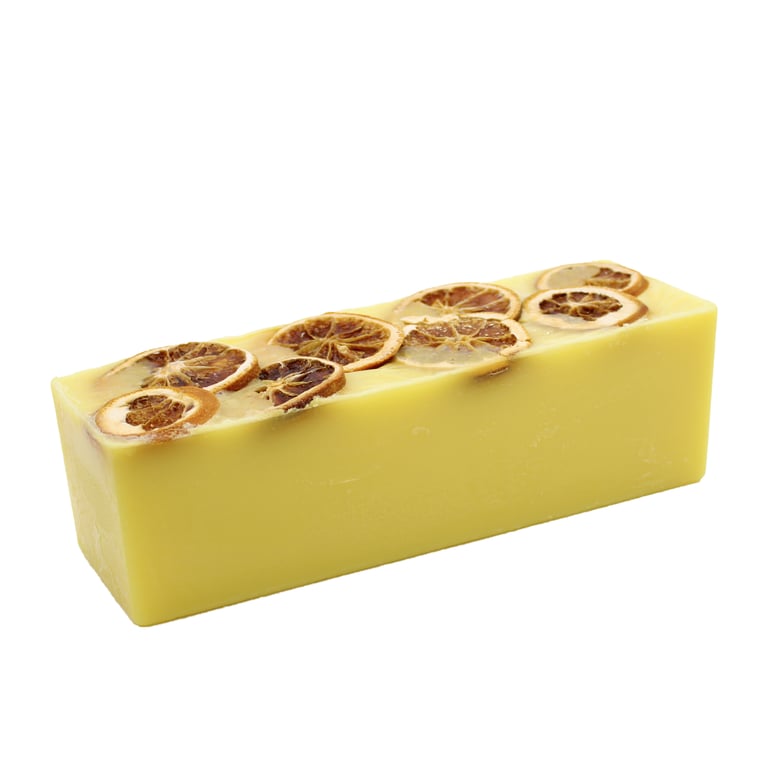 Natural Soap Loaf - Invigorating Citrus Scents - Slice of Sunshine