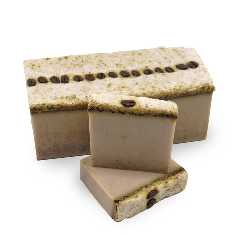 Natural Latte Soap Bar - 100g Coffee Scented Home Skincare
