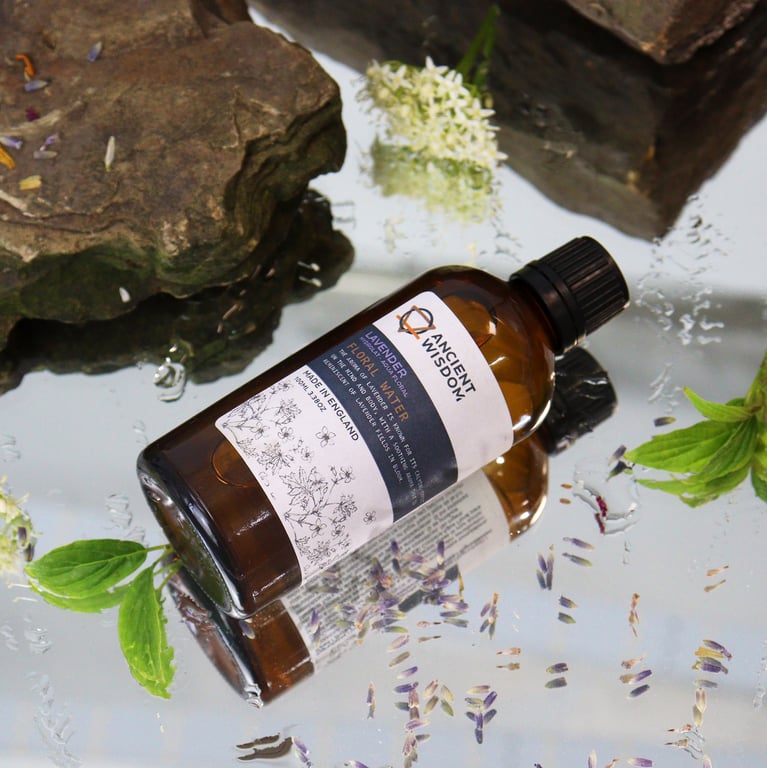 Lavender Hydrolat - Organic Lavender Water for Home Aromatherapy and Natural Skincare Toner
