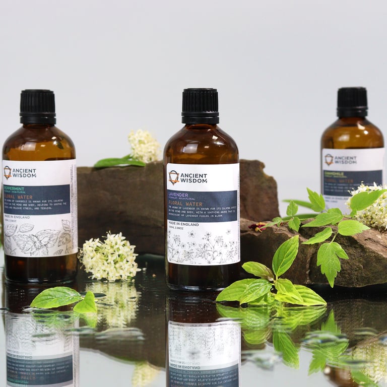 Organic Chamomile Hydrolat 100ml - Natural Skin Toner for Soothing and Balancing Skincare