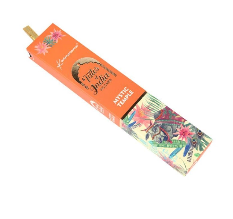 Mystic Temple Incense - Spiritual India Fragrance for Home and Meditation