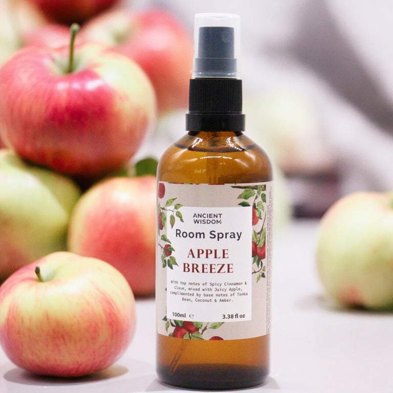 Apple Breeze 100ml Home Fresh Room Spray - Natural Indoor Air Freshener