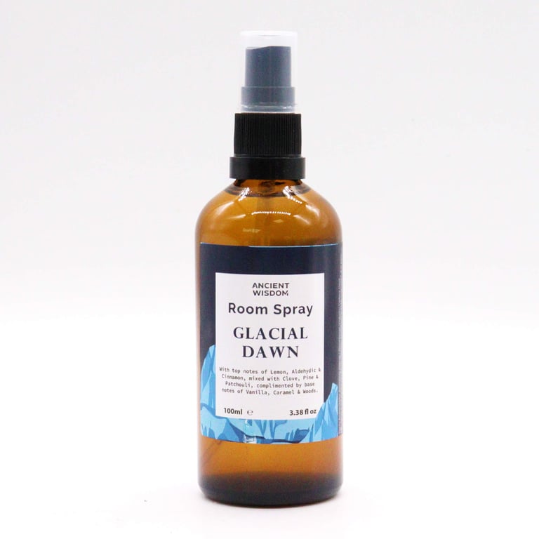 Home Fresh Room Spray - Glacial Dawn 100ml Essential Oil Room Fragrance & Freshener