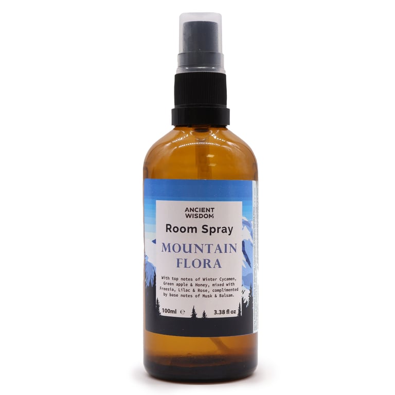 Home Fresh Room Spray - Mountain Flora 100ml Eucalyptus & Floral Aromatherapy Indoor Air Freshener