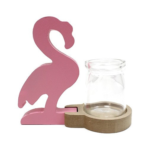 Hydroponic Pink Flamingo Planter - Unique Indoor Hydroponics System for Beginners