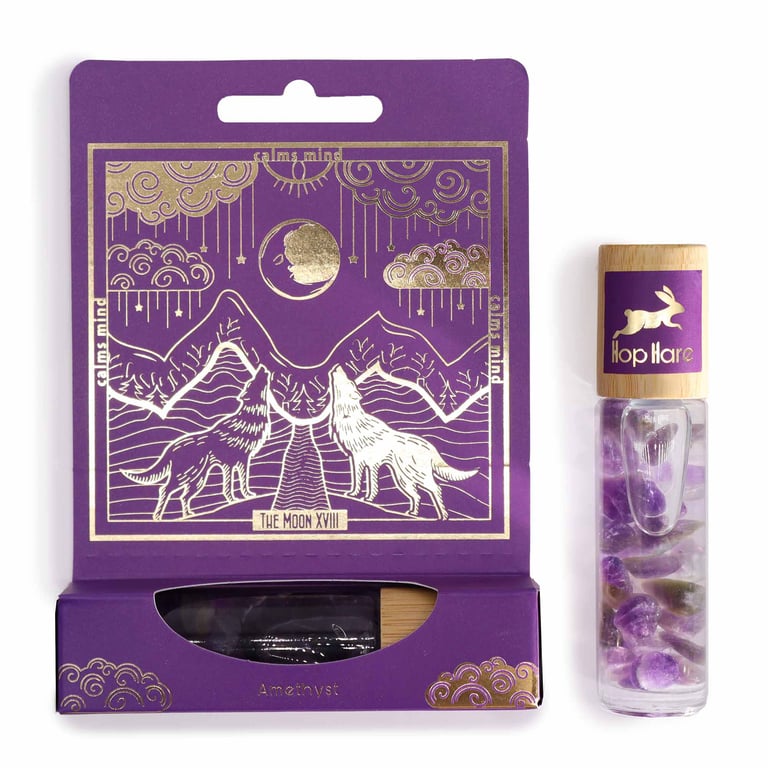 HH Tarot Roll On - Mystic Oil for Psychic Connections & Spiritual Growth Inspired by The Moon Tarot Card