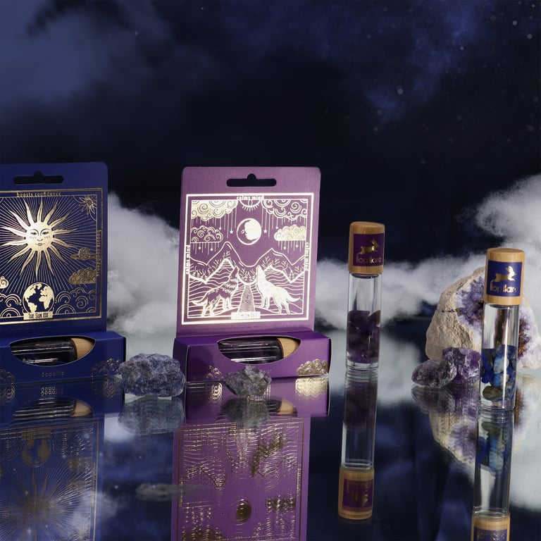 HH Tarot Roll On - Mystic Oil for Psychic Connections & Spiritual Growth Inspired by The Moon Tarot Card