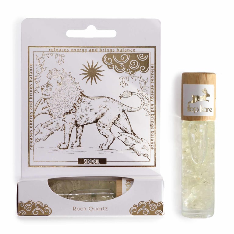 HH Tarot Roll On - Lion Tarot Card Spiritual Wellness Oil Rollerball for Magical Rituals