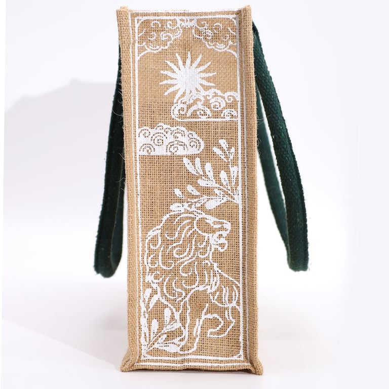 Hop Hare Jute Big Bag - Strong and Durable Home Decor Storage Solution