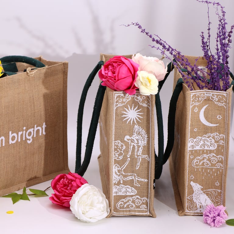 Hop Hare Jute Big Bag - Brave Home Decor Statement Piece
