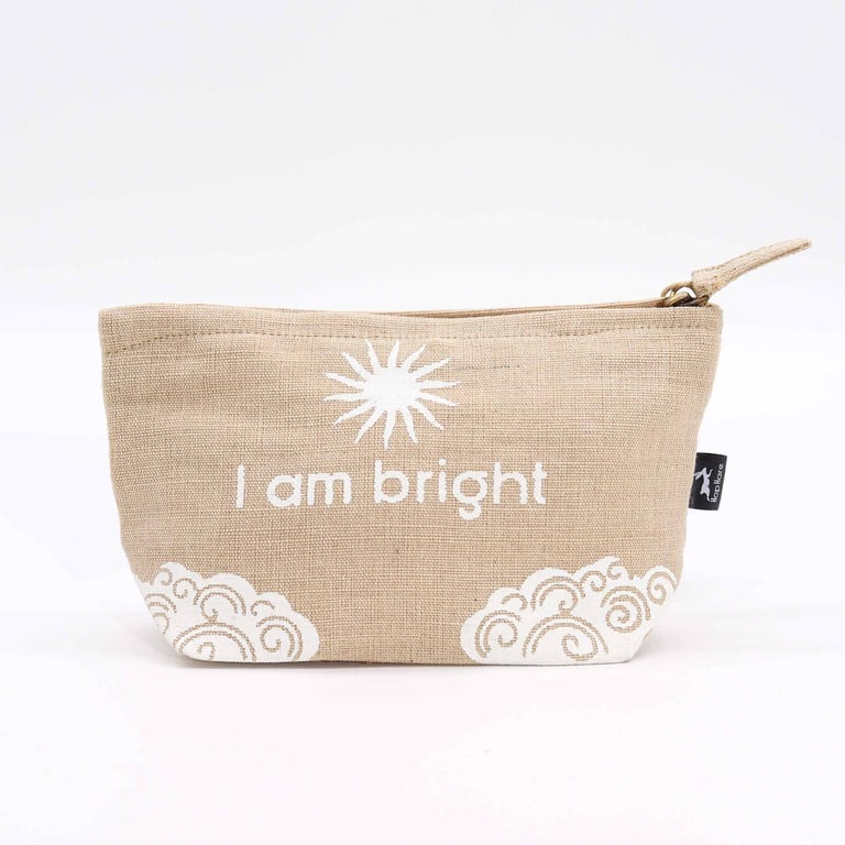 Hop Hare Pouch - I am Bright Fashion Accessories Home Garden Wildlife Print Rabbit Pouch
