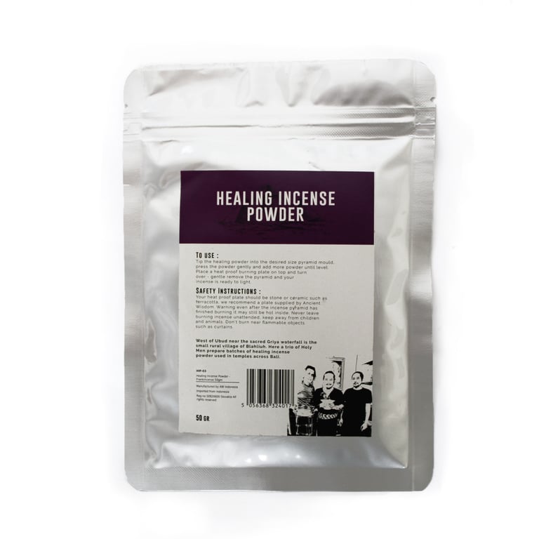 Healing Frankincense Powder 50gm - Natural Home Aromatherapy Incense for Spiritual Wellness