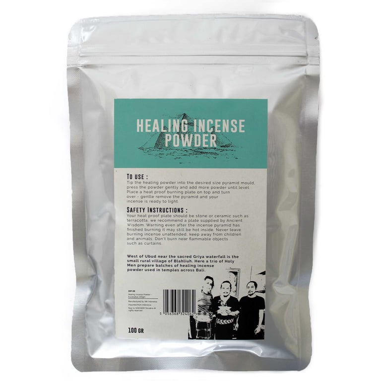 Eucalyptus Healing Incense Powder - Natural Aromatherapy 100gm
