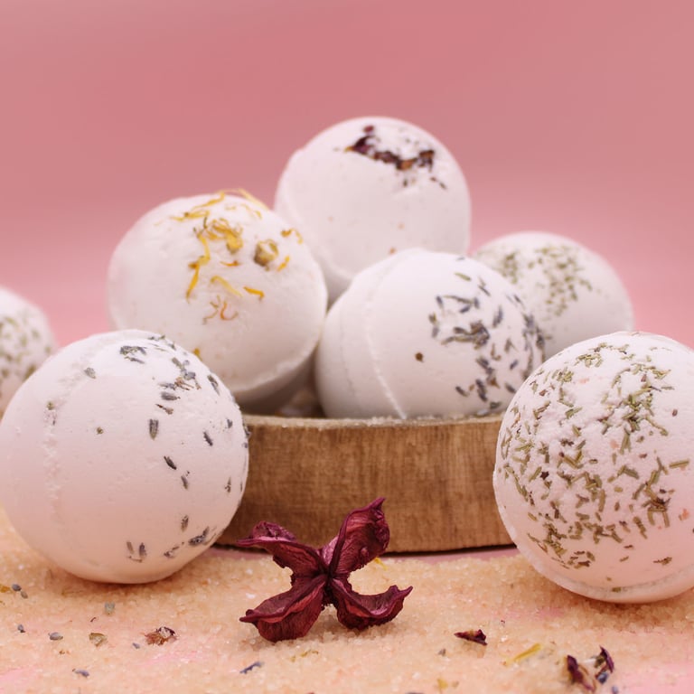 Himalayan Salt Bath Bomb - Natural Detoxifying Relaxation Bliss at Home Spa