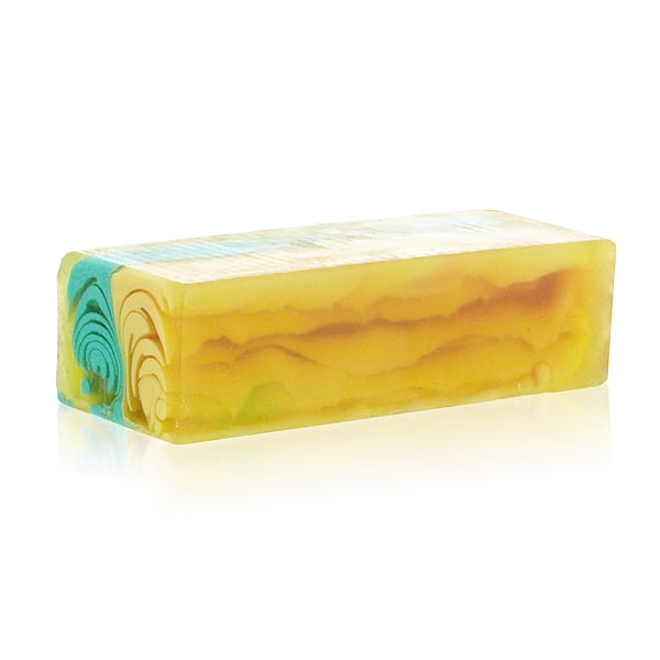 1.2kg Handcrafted Melon Soap Loaf - Artisan Quality