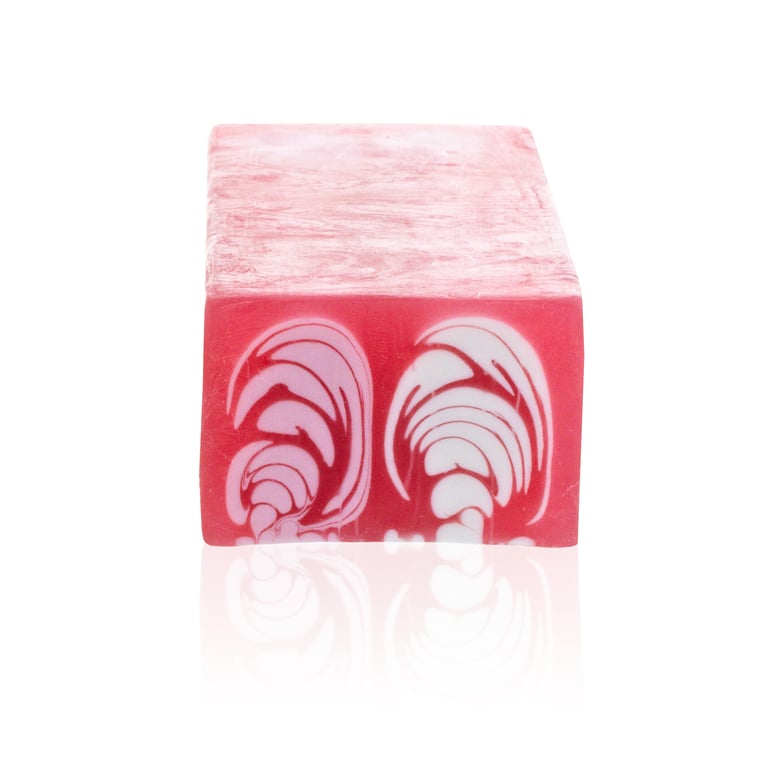 1.2kg Handcrafted Rose Soap Loaf - Luxurious Aroma