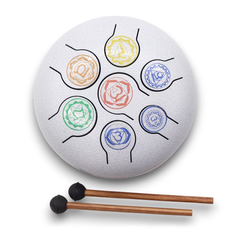 7-inch Hapi Drum (7 Chakra) - Balanced Resonance by Unspecified Brand