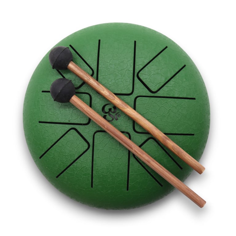 16cm Green Om Drum (Hapi)