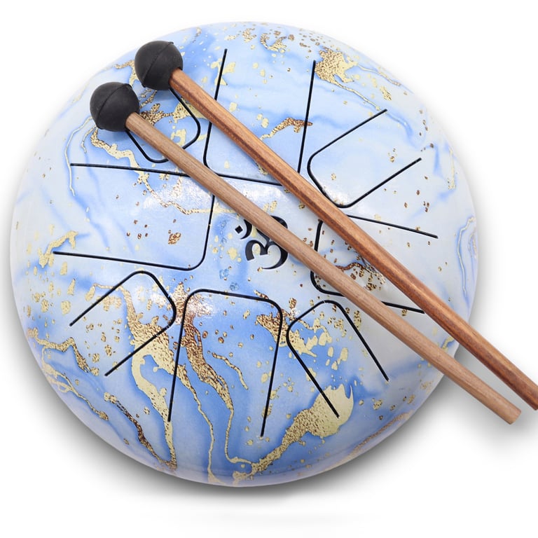 22x18cm Drum (Blue Sky) - Medium Size by Hapi
