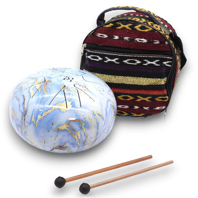 22x18cm Drum (Blue Sky) - Medium Size by Hapi