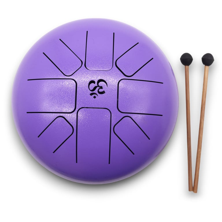 22x16cm Violet Drum - Medium Hapi by Om Brand