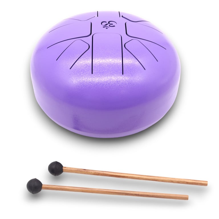 22x16cm Violet Drum - Medium Hapi by Om Brand