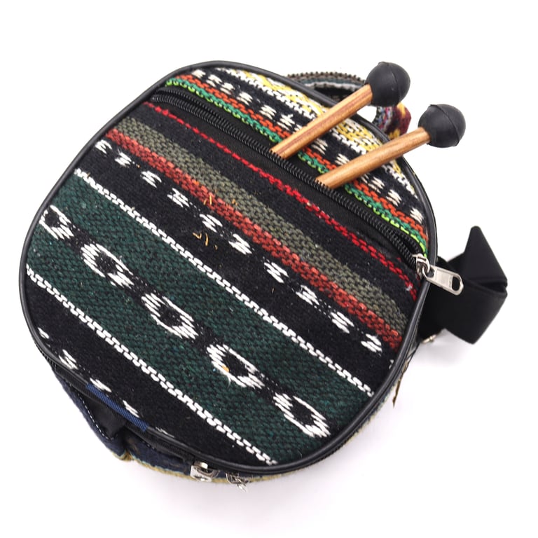 22x16cm Violet Drum - Medium Hapi by Om Brand