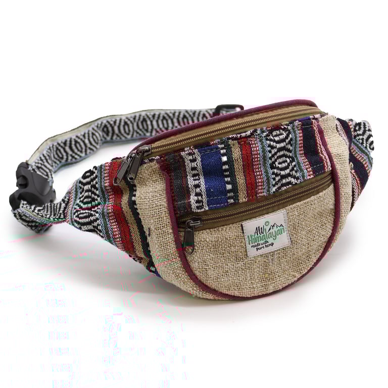 Hemp & Cotton Assorted Bum Bag - Durable & Sustainable by Your Brand