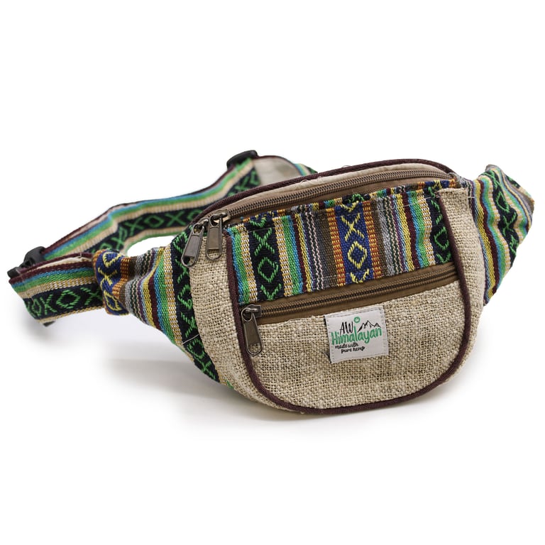 Hemp & Cotton Assorted Bum Bag - Durable & Sustainable by Your Brand