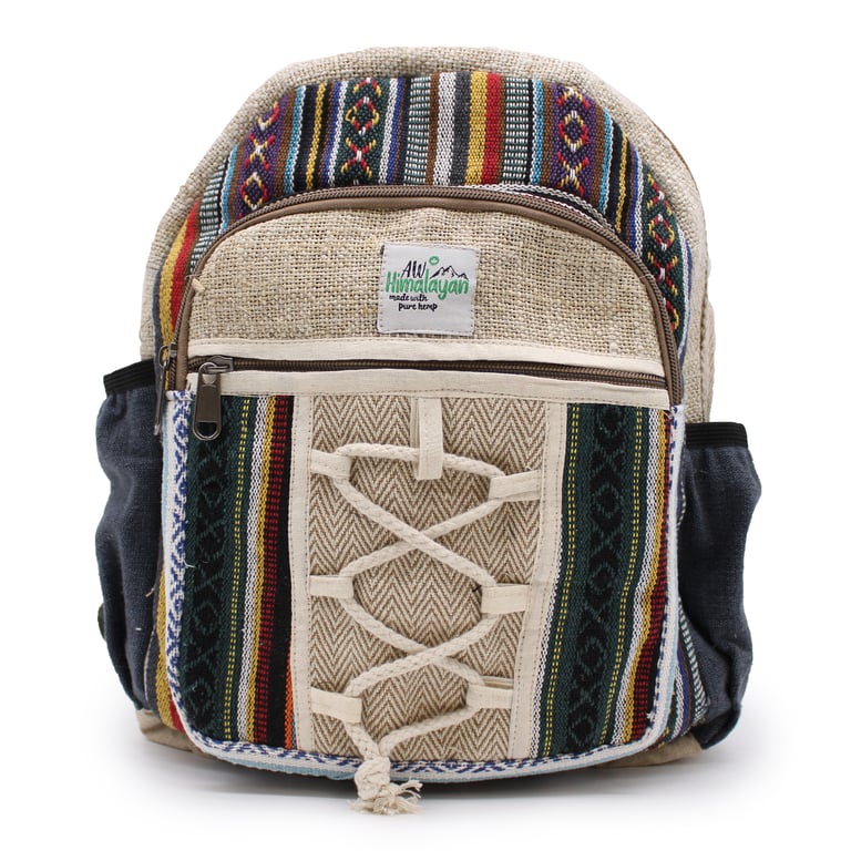 Compact Rope & Pocket Backpack - Durable Style by Brand Name