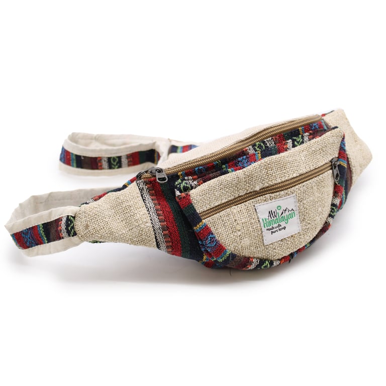 Hemp & Cotton Assorted Bum Bag - Durable & Sustainable Comfort