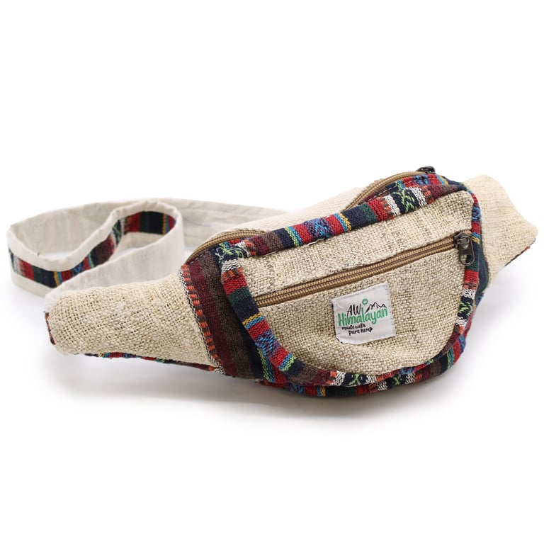 Hemp & Cotton Assorted Bum Bag - Durable & Sustainable Comfort