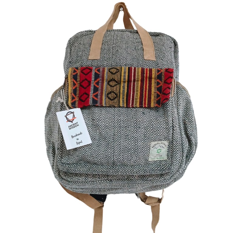 Hemp Backpack - Durable, Waterproof, Annapurna Model