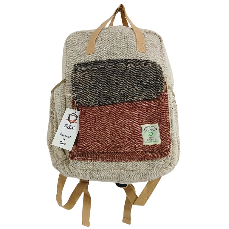Hemp Backpack - Durable, Water-Resistant - Kathmandu