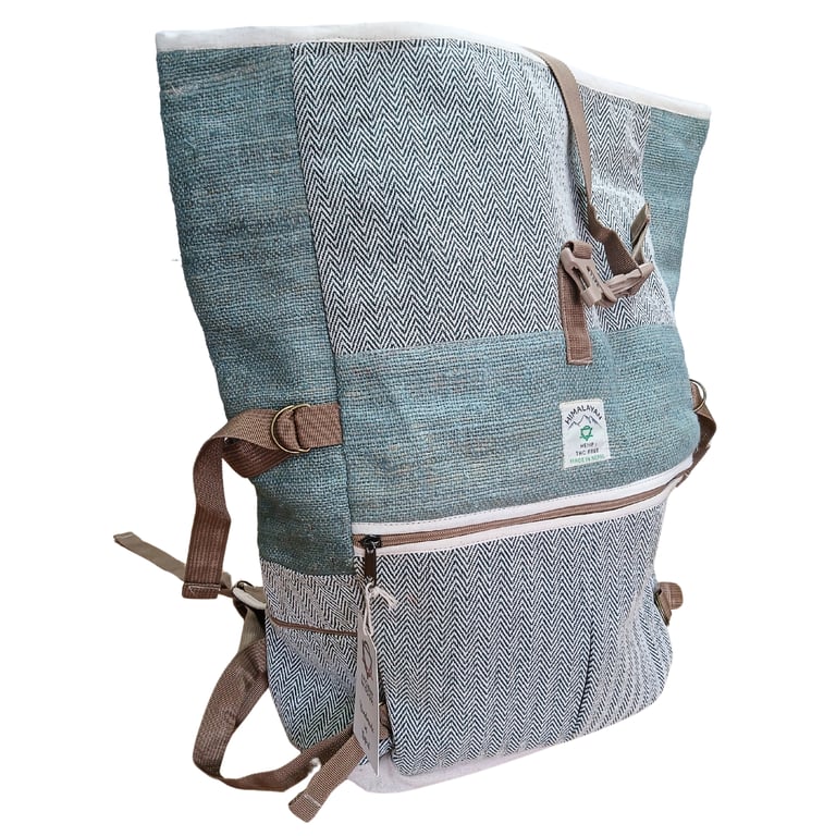 Rolling Backpack - Hemp Trekking (Sage) by Unspecified Brand