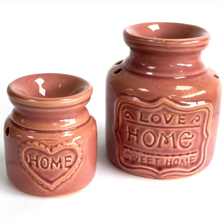 Lrg Home Oil Burner - Ambient Home Decor with Love Home Sweet Home Oil Diffuser Light
