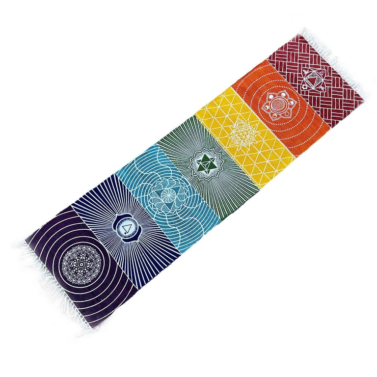60x200cm Yoga Mat (7 Chakras) - Premium Yoga Rug